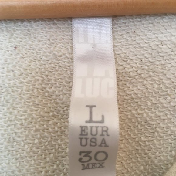 Crewneck sweater, leopard design and elbow detail - Picture 4 of 4